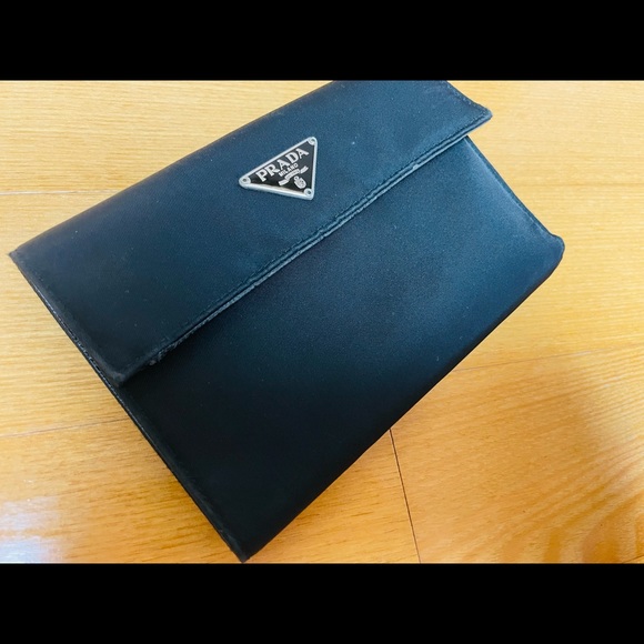 Prada Tessuto Nylon Wallet Black - Picture 2 of 13